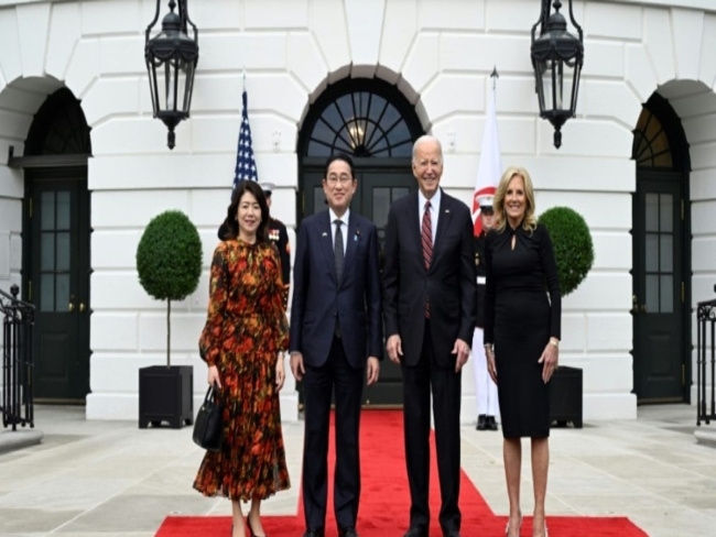 Biden recebe premiê japonês para fortalecer laços diante da China